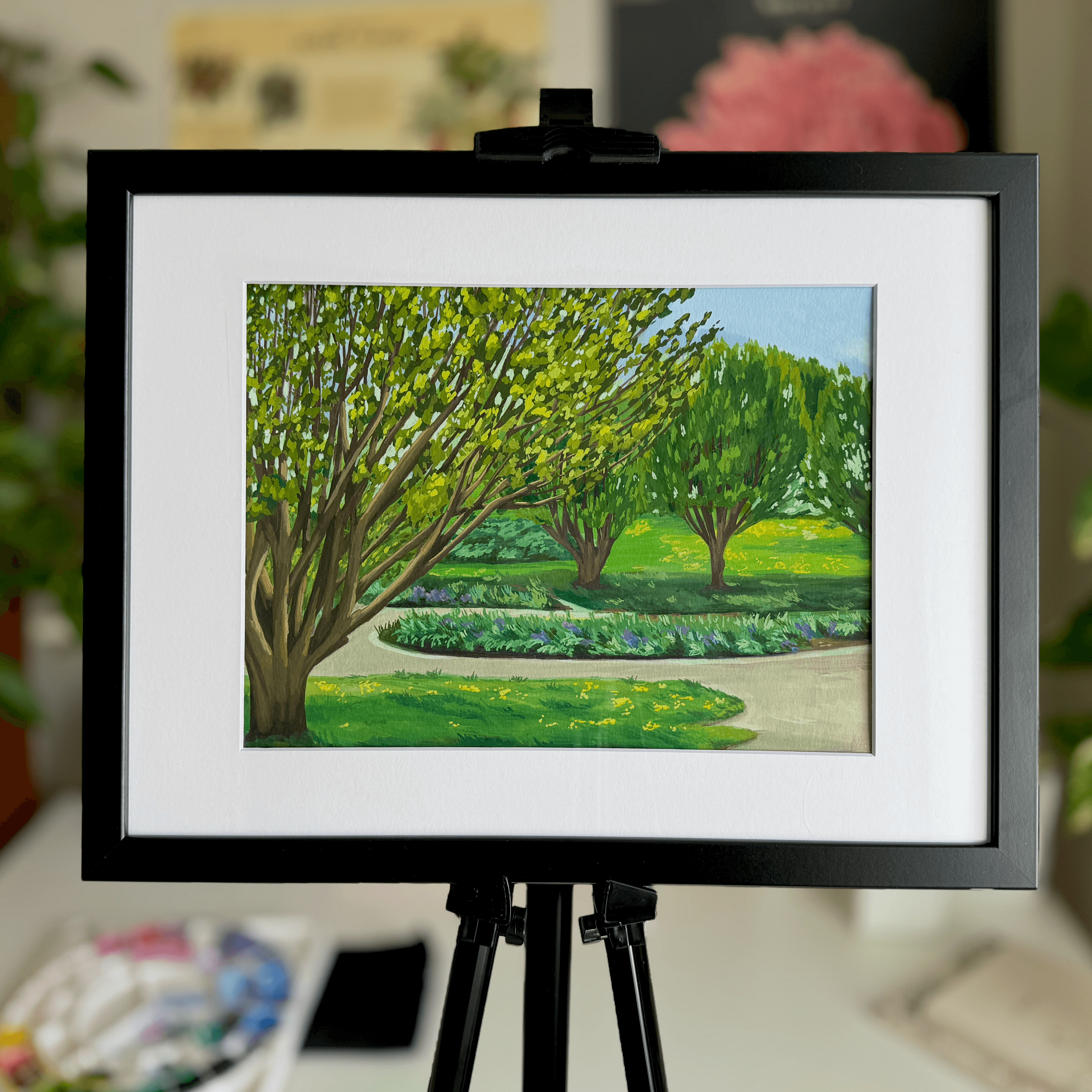 Gouache Painting