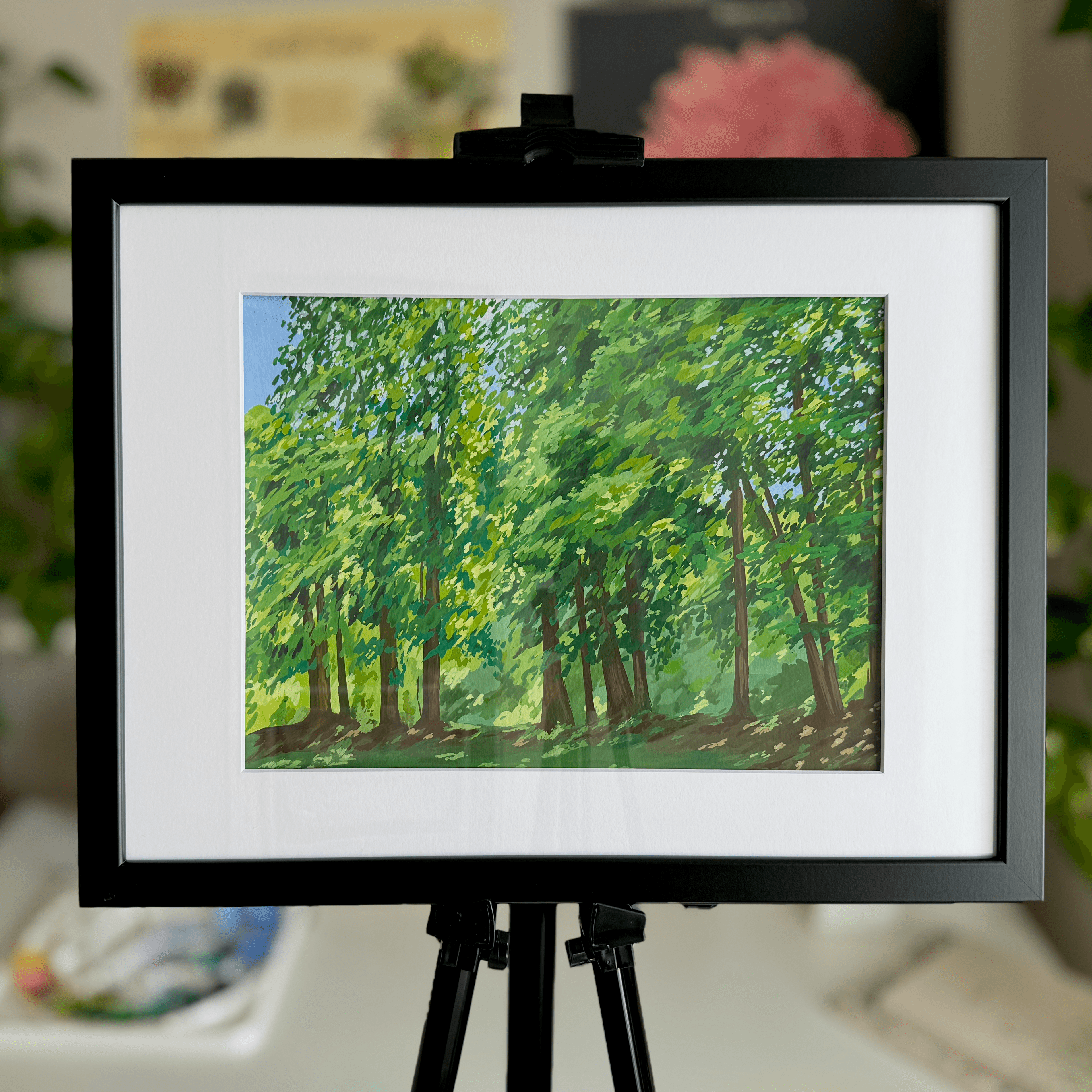 Gouache Painting